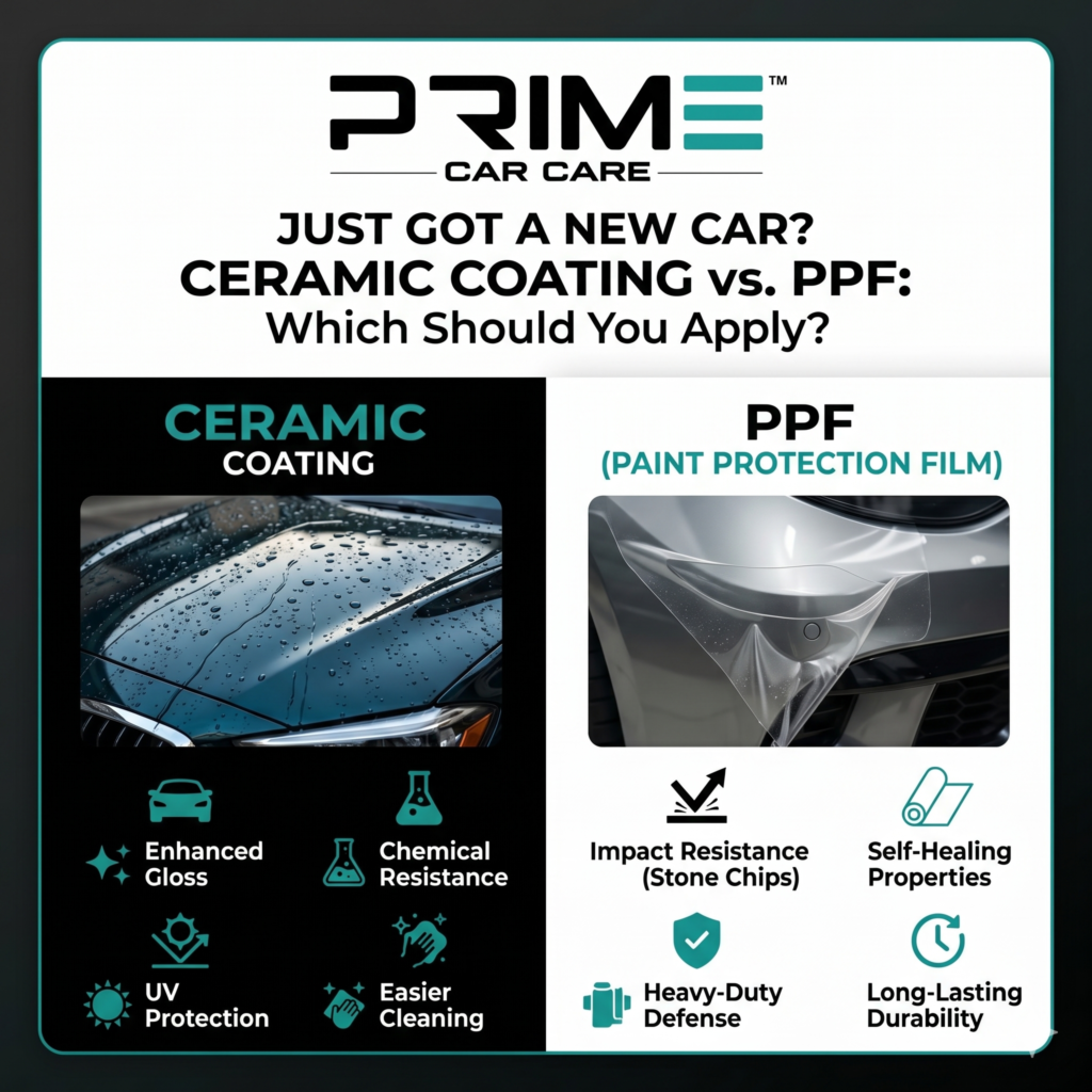 PPF or Ceramic Coating for new car