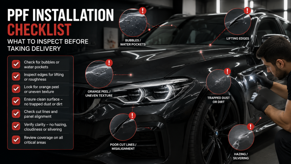 PPF Installation Checklist